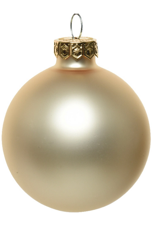 Kerstbal - Mat parel
