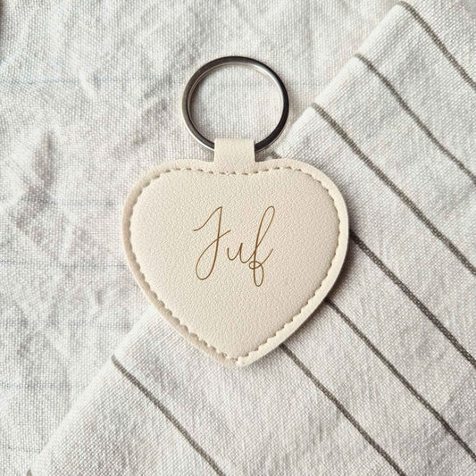 Fien & Feau - Juf sleutelhanger